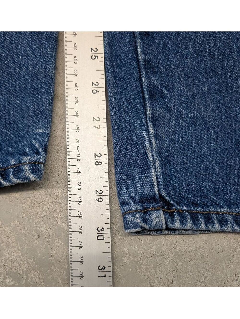 Vintage Boot Tommy Hilfiger Big Patch Carpenter Jeans - Picture 5 of 7